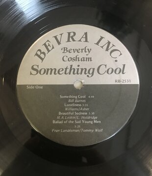 Beverly Cosham - Something Cool - RB2531 - Vinyl LP (USED)