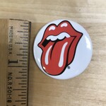 Rolling Stones - Classic Tongue - 1.25 Inch Pin Back Button (NEW)