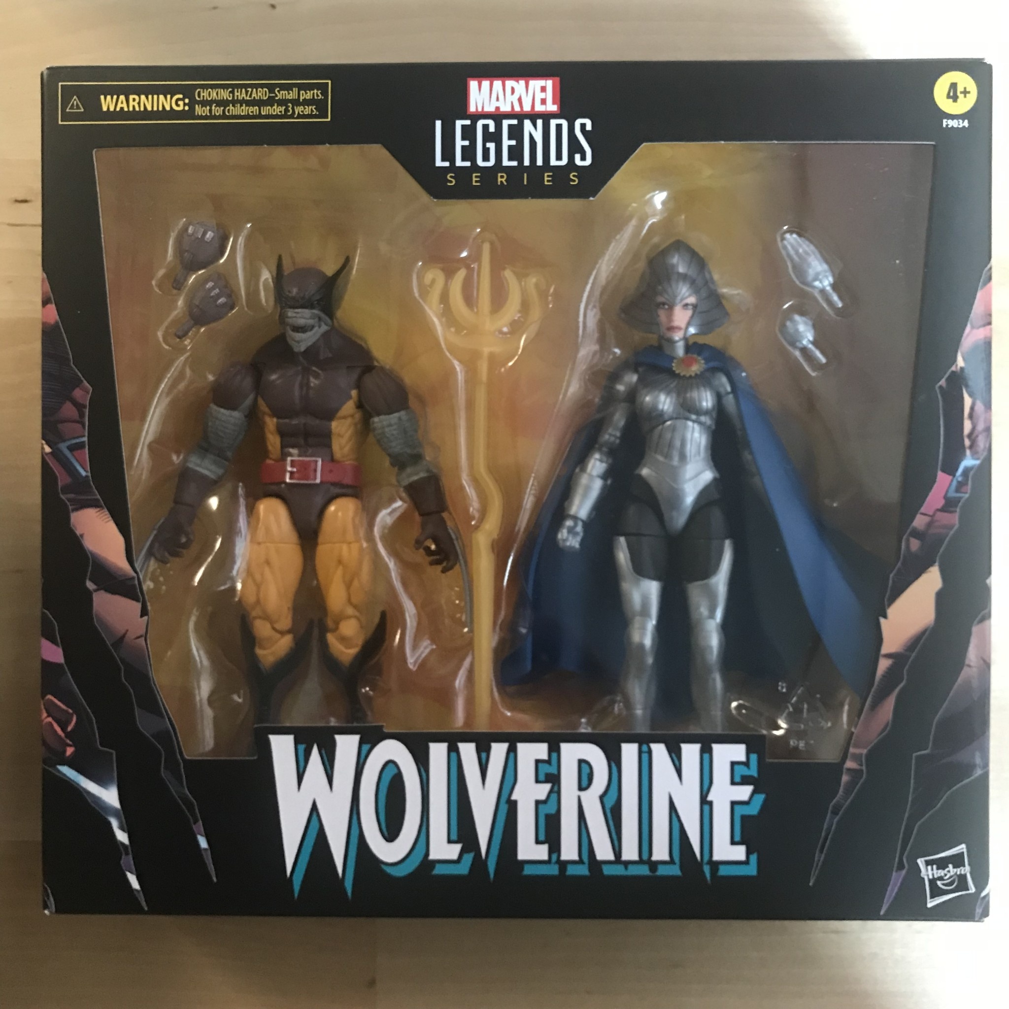 X-Men - Marvel Legends Series: Wolverine (Brood) & Lilandra