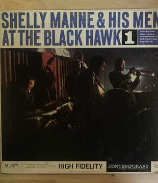 Shelly Manne & His Men - At The Black Hawk Vol. 1 - M3577 - Vinyl LP (USED)