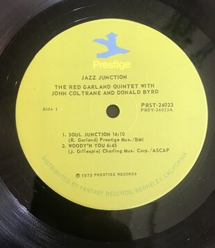 Red Garland - Jazz Junction - PRST 24023 - Vinyl LP (USED)