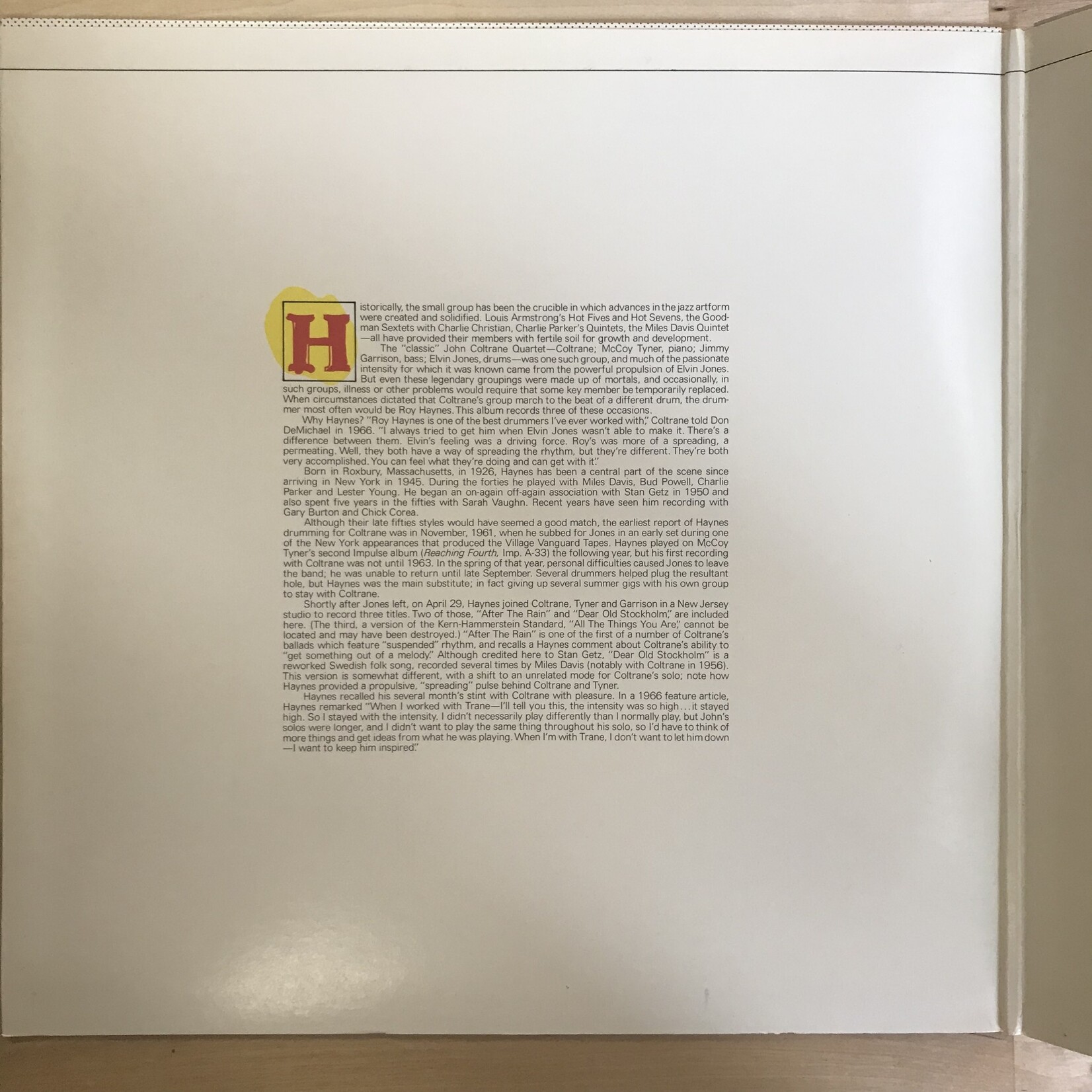 John Coltrane - The Mastery Of John Coltrane Vol. II To The Beat Of A Different Drum - IZ9346 - Vinyl LP (USED)