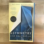 Lisa Halliday - Asymmetry - paperback (USED)