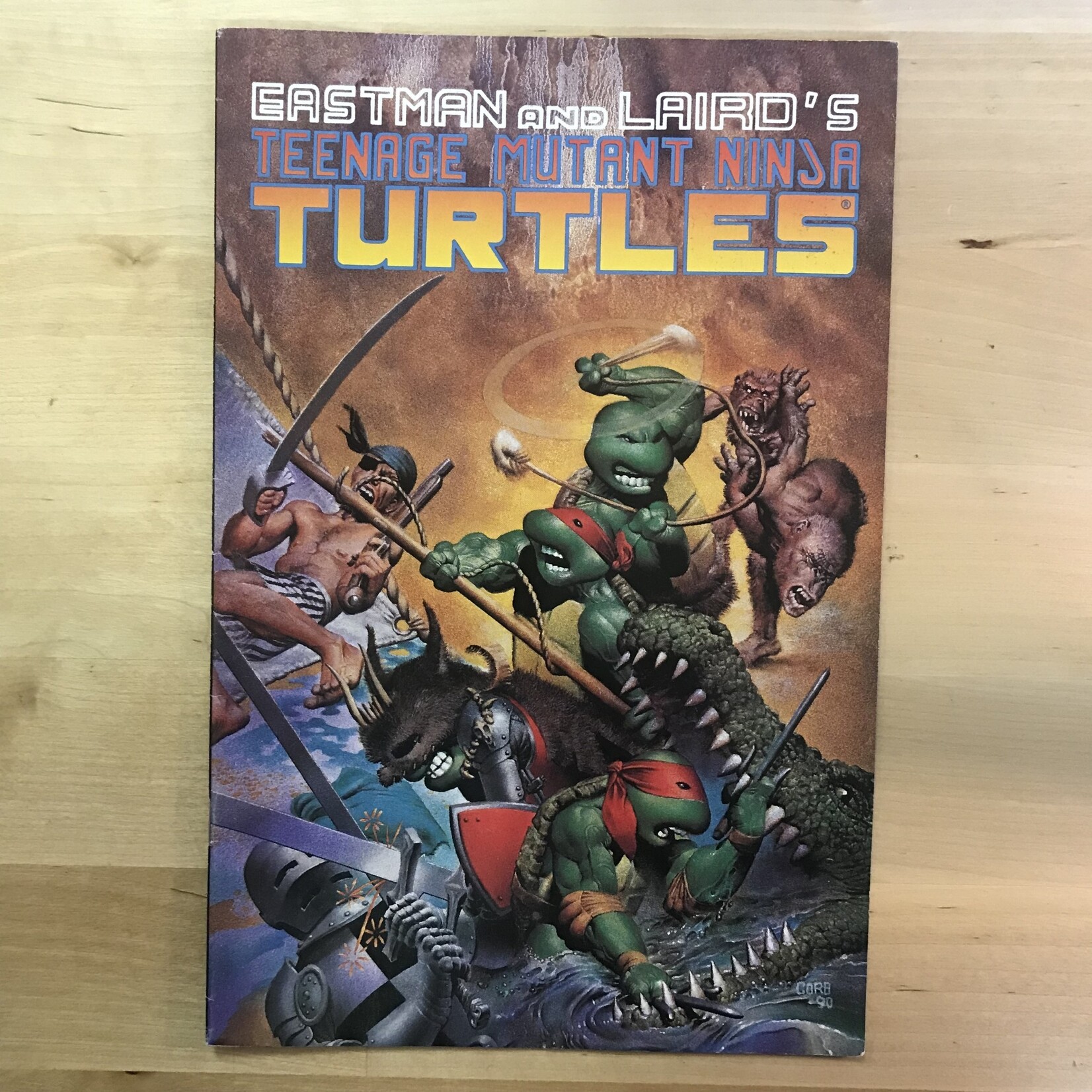 Teenage Mutant Ninja Turtles - #33 June 1990 - Comic Book
