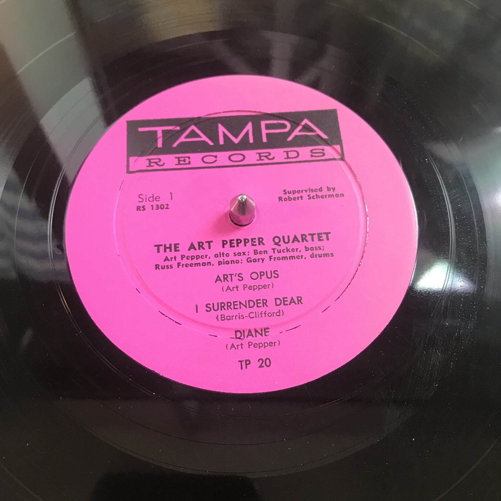 Art Pepper - The Art Pepper Quartet - TS20 - Vinyl LP (USED)