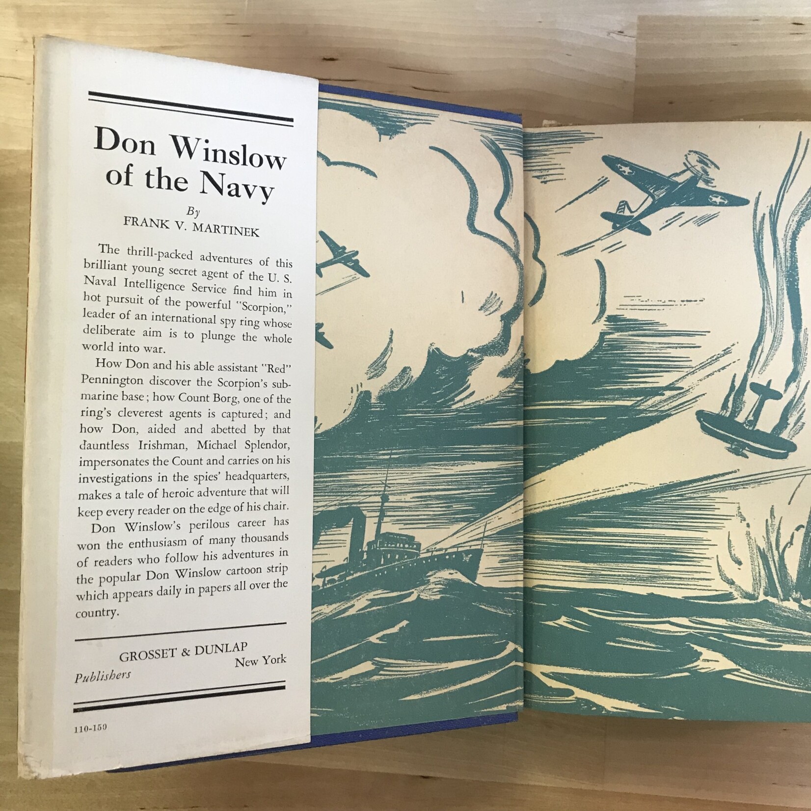 Frank V. Martinek - Don Winslow Of The Navy - Hardback (USED - FE)