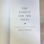 Betsy Lerner - The Forest For The Trees - Hardback (USED)