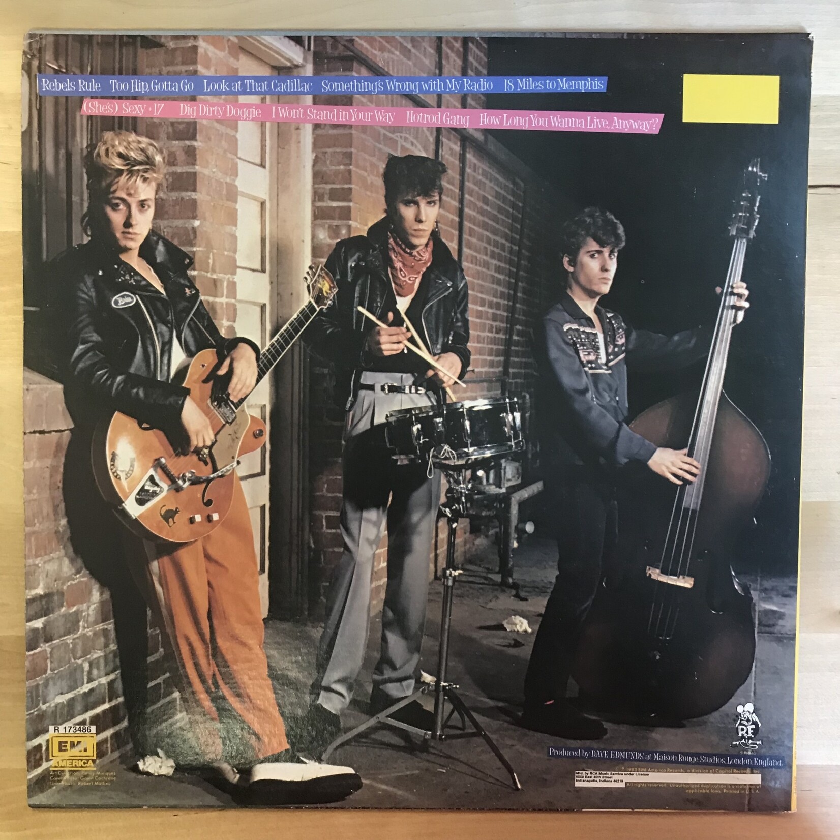 Stray Cats - Rant N’ Rave - R173486 - Vinyl LP (USED)