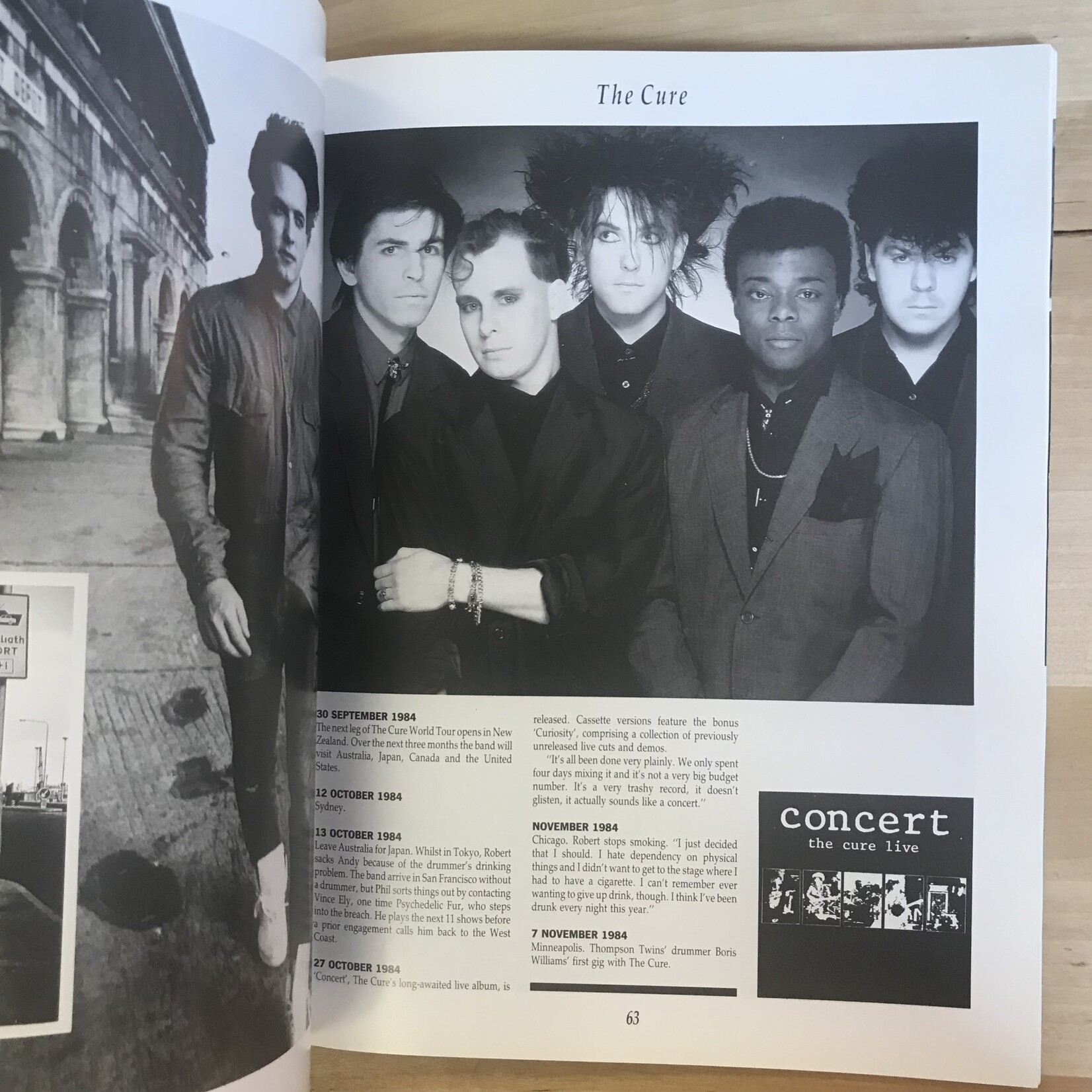 Dave Thompson, Jo-Ann Greene - The Cure: A Visual Documentary - Paperback (USED)