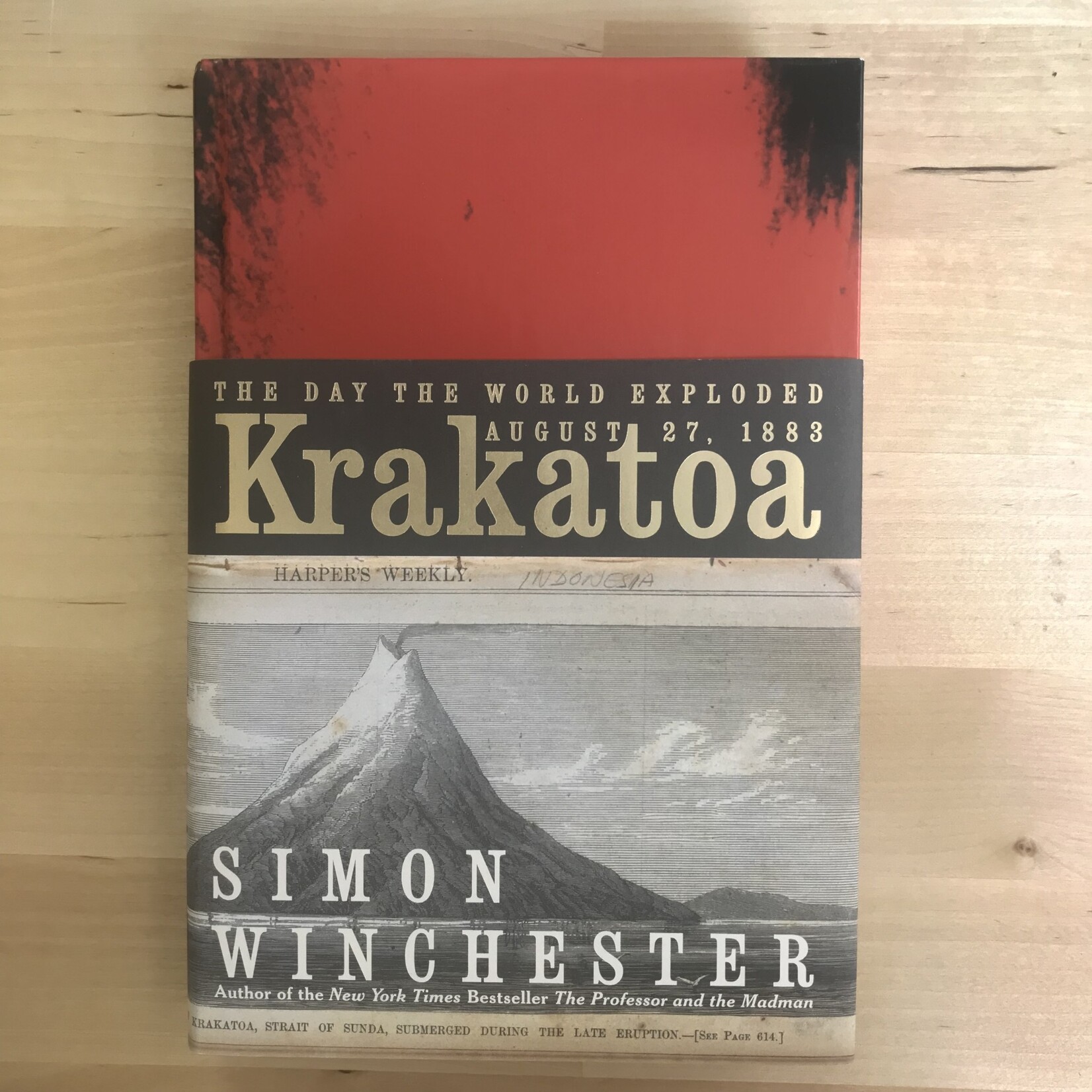 Simon Winchester (SIGNED) - Krakatoa: The Day The World Exploded August 27, 1883 - Hardback (USED)