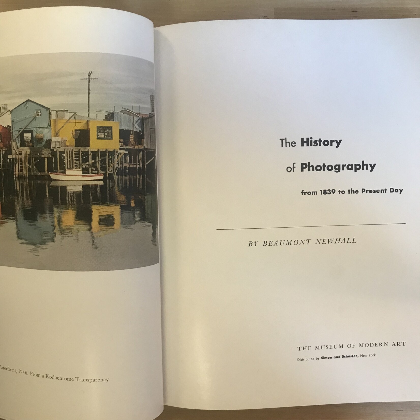 Beaumont Newhall - The History Of Photography - Hardback (USED)