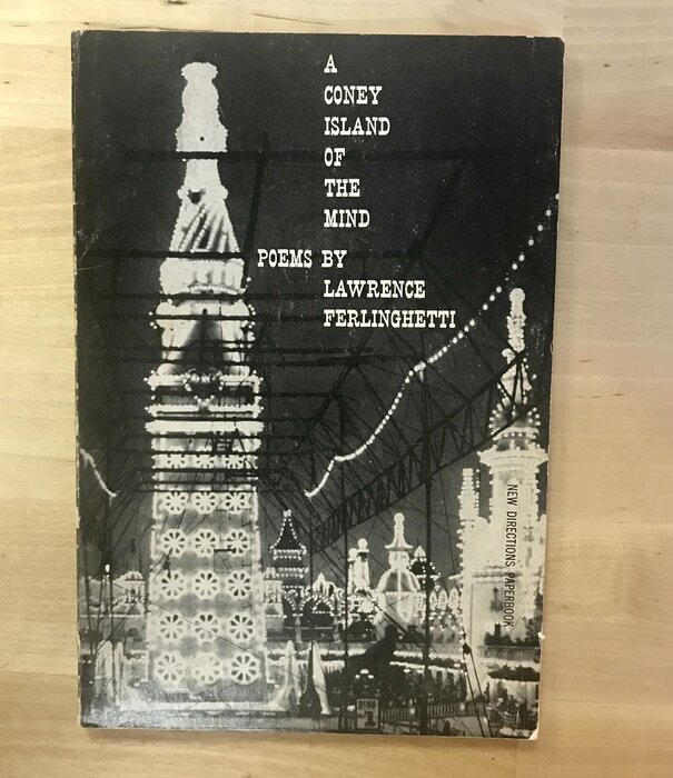 Lawrence Ferlinghetti - A Coney Island Of The Mind - Paperback (USED)