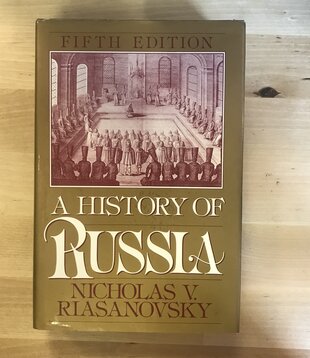 Nicholas V. Rlasanovsky - A History Of Russia (Fifth Edition) - Hardback (USED)