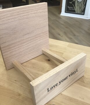 Love Your Vinyl - Natural - Record Holder (NEW)