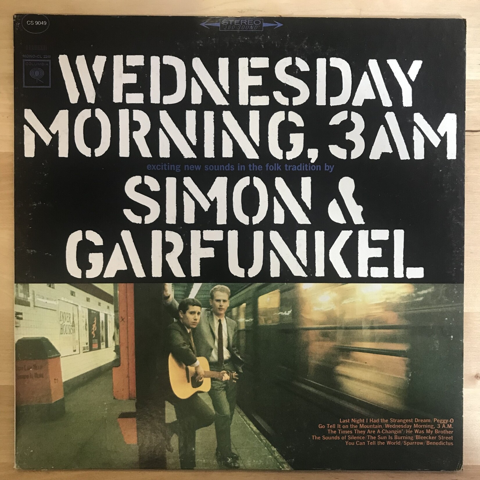 Simon & Garfunkel - Wednesday Morning, 3AM - CS 9049 - Vinyl LP (USED)