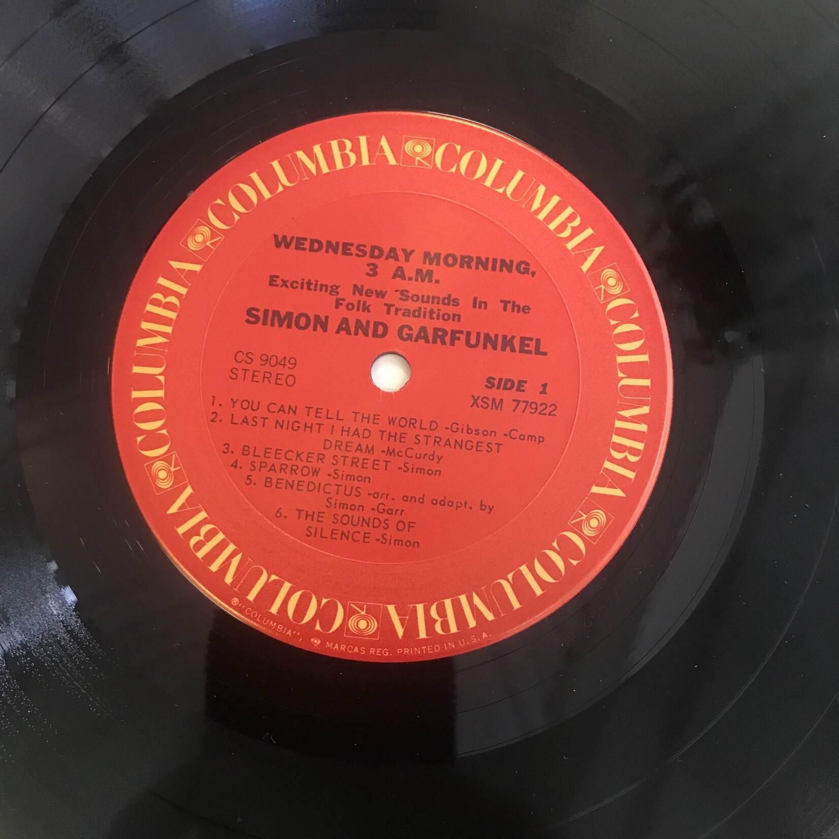 Simon & Garfunkel - Wednesday Morning, 3AM - CS 9049 - Vinyl LP (USED)