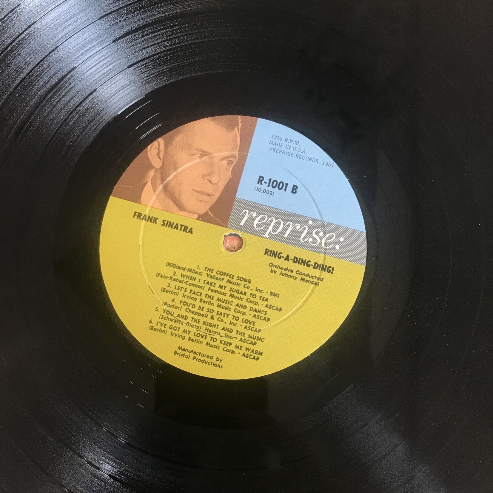 Frank Sinatra - Ring-A-Ding - R1001 - Vinyl LP (USED)