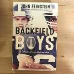 John Feinstein - Backfield Boys - Paperback (USED)