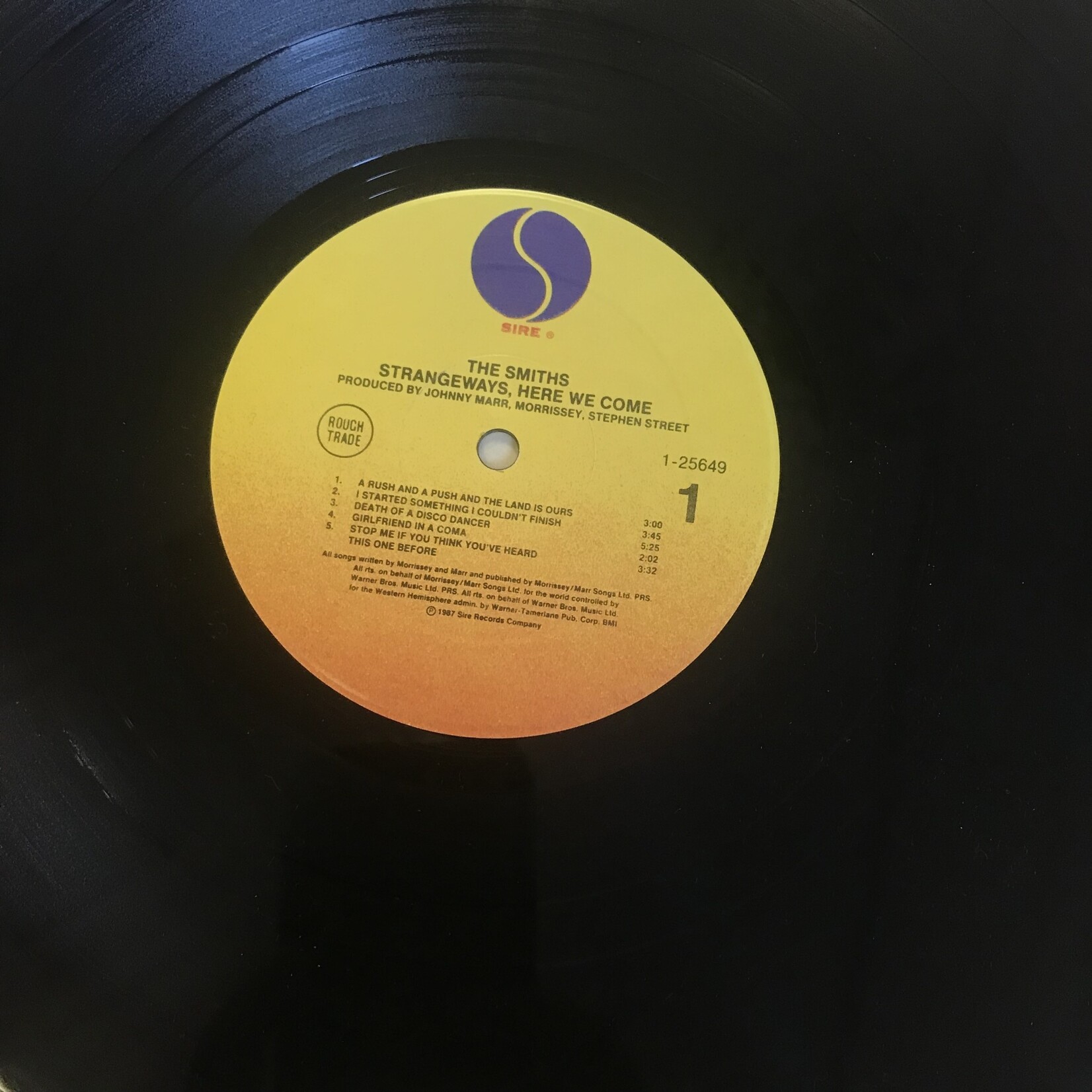 Smiths - Strangeways, Here We Come - 1 25649 - Vinyl LP (USED)