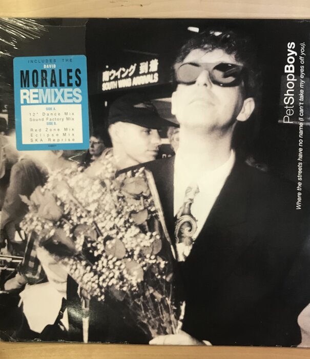 Pet Shop Boys - Where The Streets Have No Name (I Can't Take My Eyes Off You) - V 56217 - Vinyl 12-Inch Single (USED)