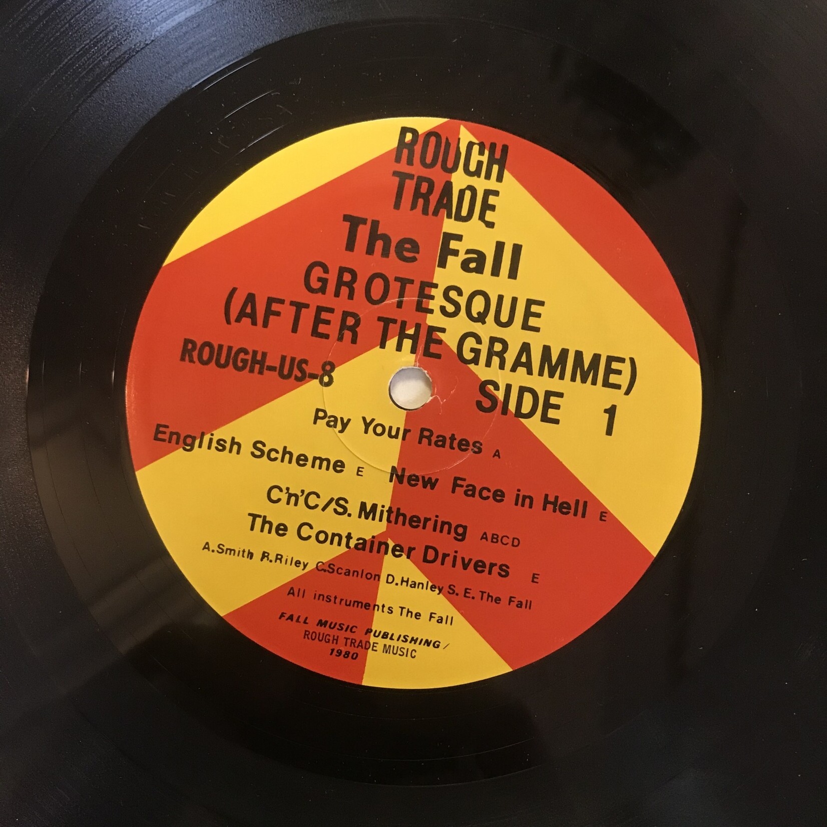 Fall - Grotesque (After The Gramme) - ROUGH US 8 - Vinyl LP (USED)