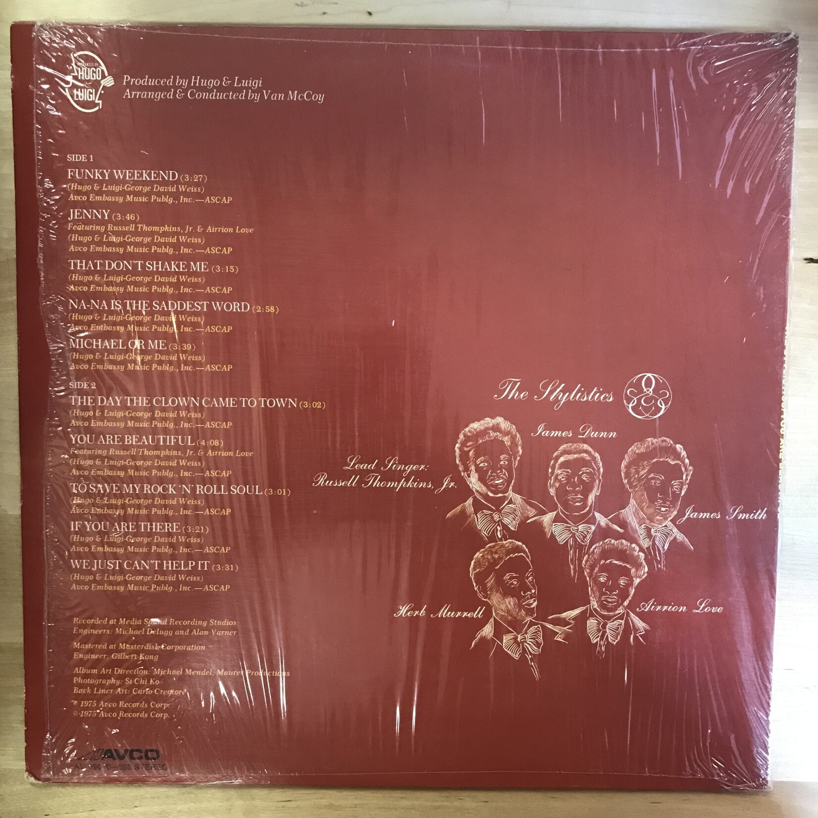 Stylistics - You Are Beautiful - AV69010 698 - Vinyl LP (USED)