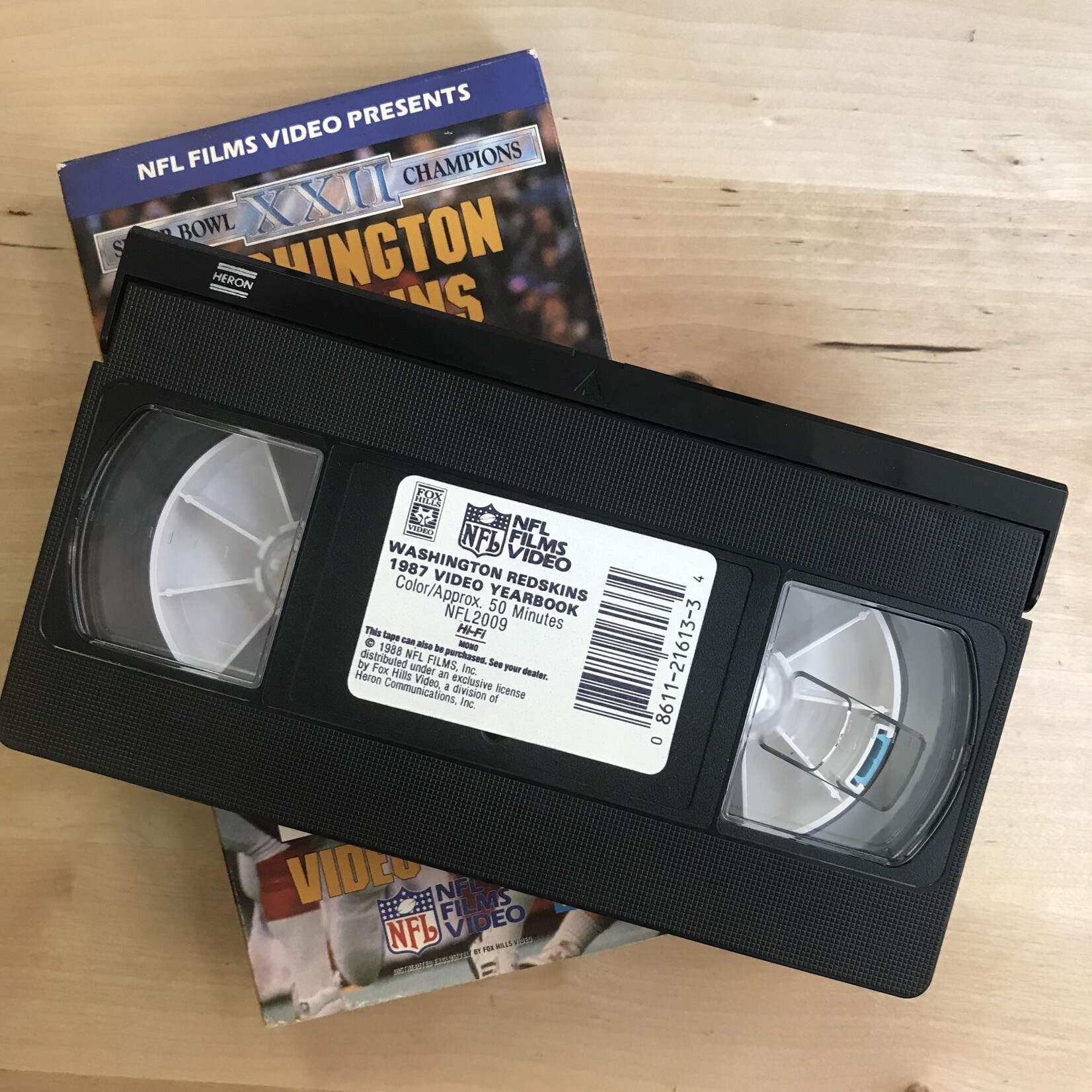 NFL 1987 Video Yearbook - Super Bowl XXII Champions Washington Redskins “Warpath” - VHS (USED)