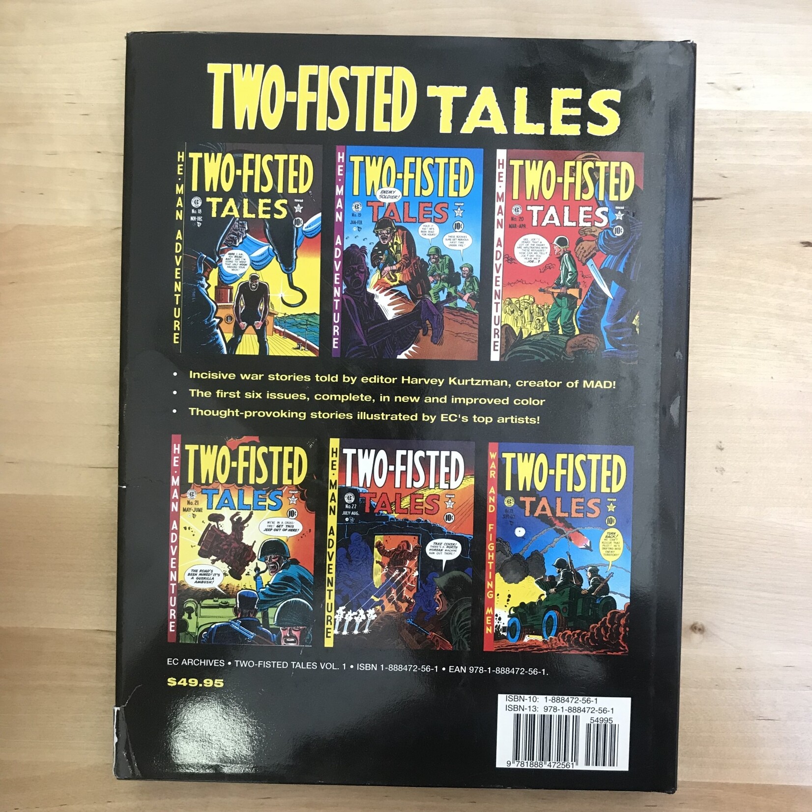 EC Archives - Two-Fisted Tales Volume 1 - Hardback (USED)