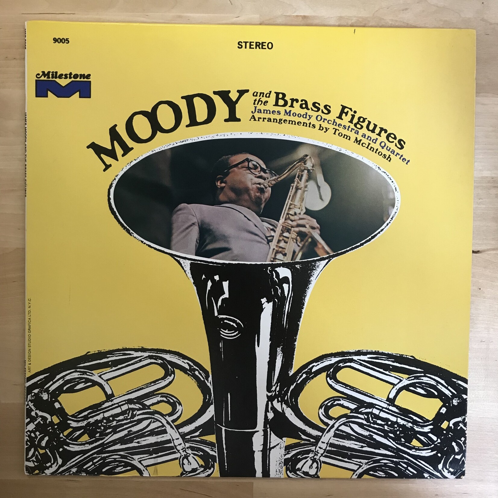 James Moody - Moody And The Brass Figures - MSP9005 - Vinyl LP (USED)