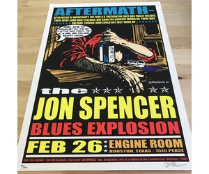 kozik Jon Spencer Blues Explosion ポスター kozik Jon Spencer Blues Explosion ポスター ミュージシャン