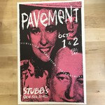 Pavement - Oct. 1 & 2, 1999 At Stubb’s BBQ In Austin, TX (17.5x11.5) - Poster (VINTAGE - SIGNED)