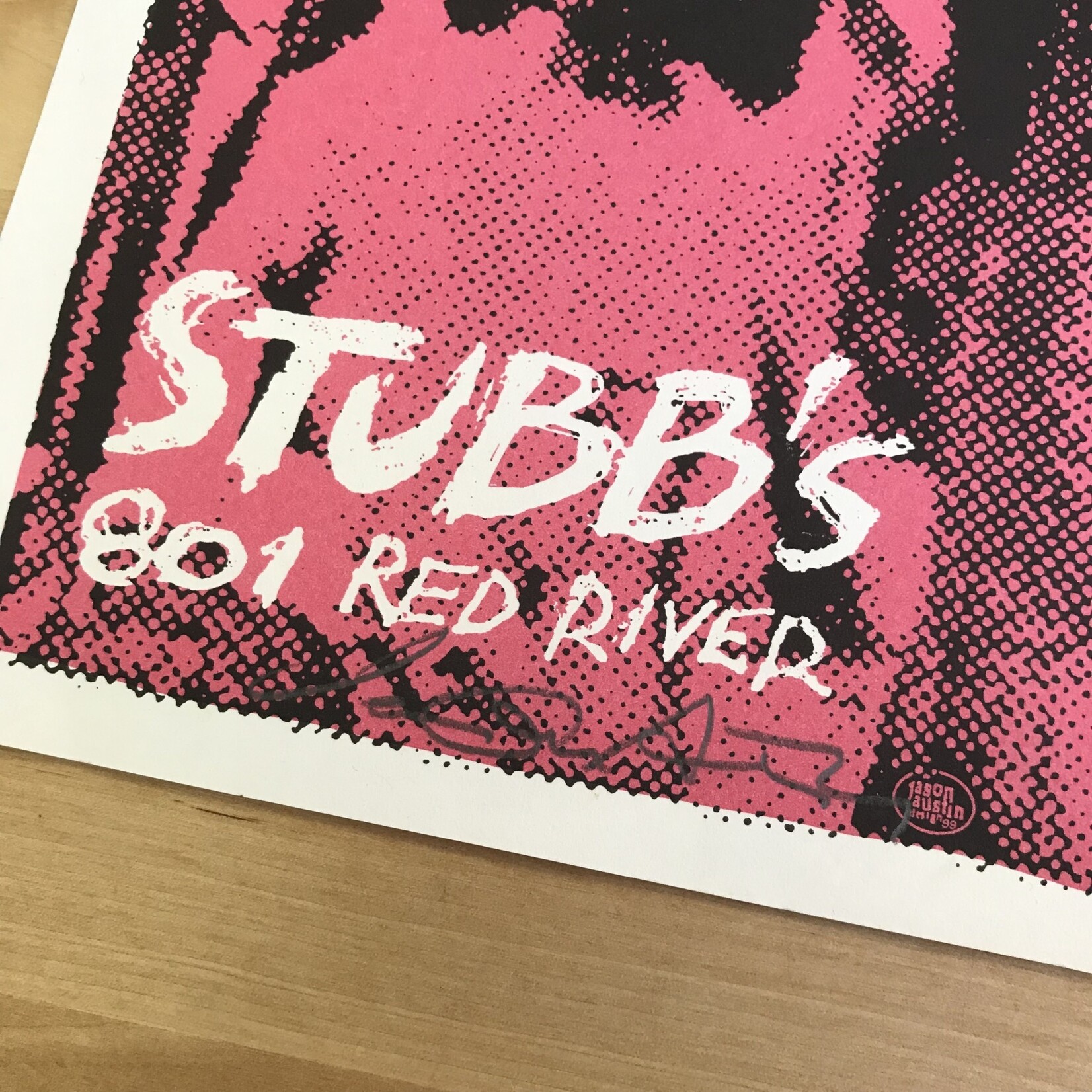Pavement - Oct. 1 & 2, 1999 At Stubb’s BBQ In Austin, TX (17.5x11.5) - Poster (VINTAGE - SIGNED)