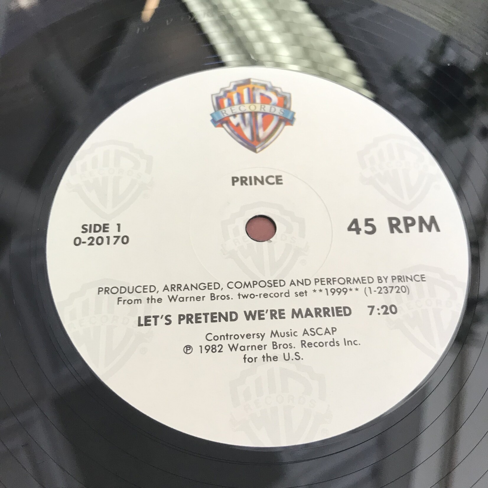 Prince - Let’s Pretend We’re Married / Irresistible Bitch - 0 20170 - Vinyl 12-Inch Single (USED - PROMO)