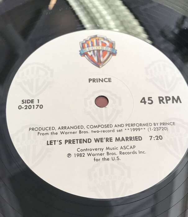 Prince - Let’s Pretend We’re Married / Irresistible Bitch - 0 20170 - Vinyl 12-Inch Single (USED - PROMO)