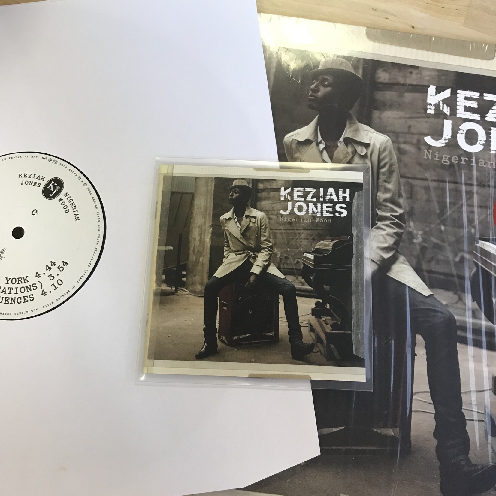 Keziah Jones - Nigerian Wood - BEC5156199 - Vinyl LP & CD (USED)