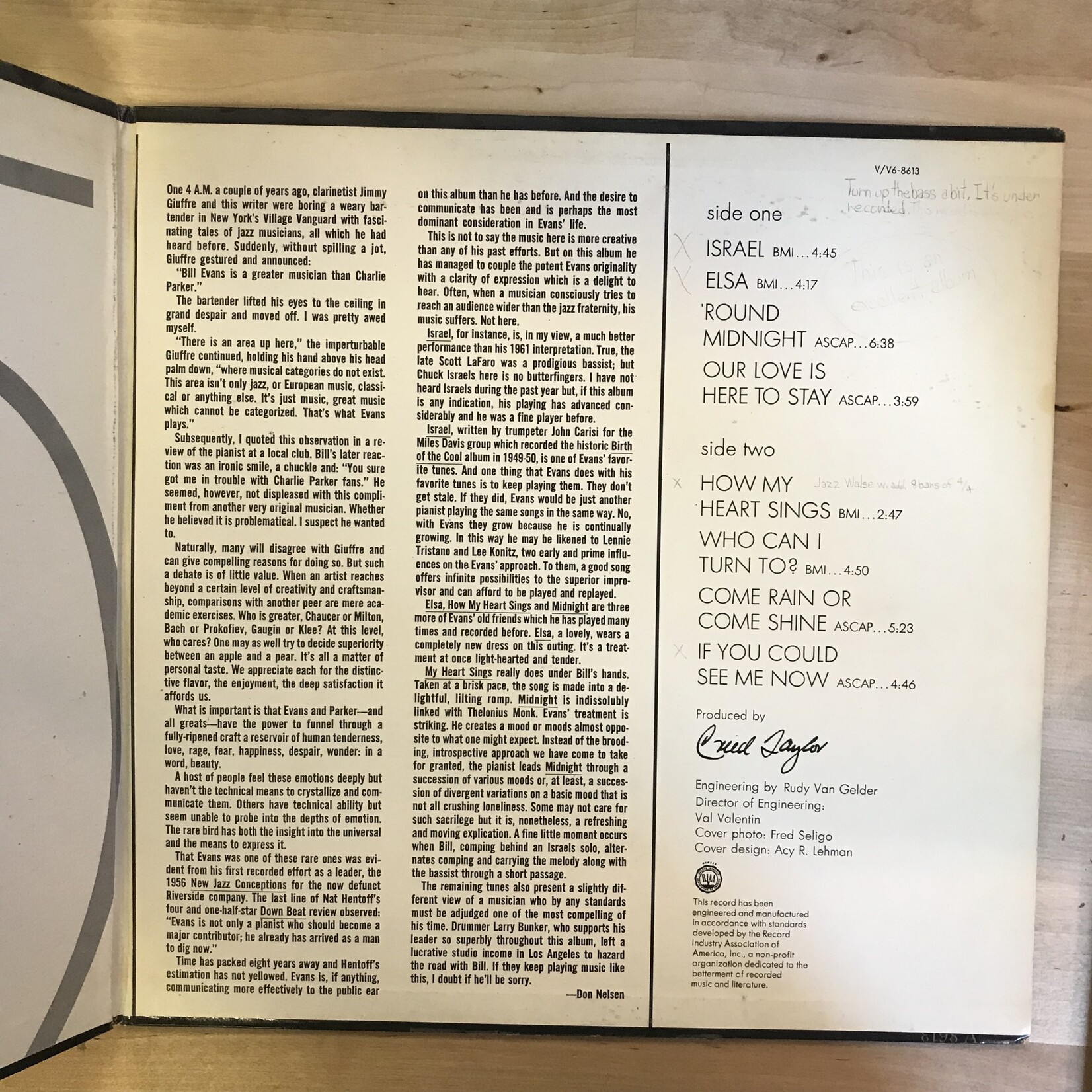 洋楽 Bill Evans / Trio '65 V6-8613 Bill Evans Trio – Trio