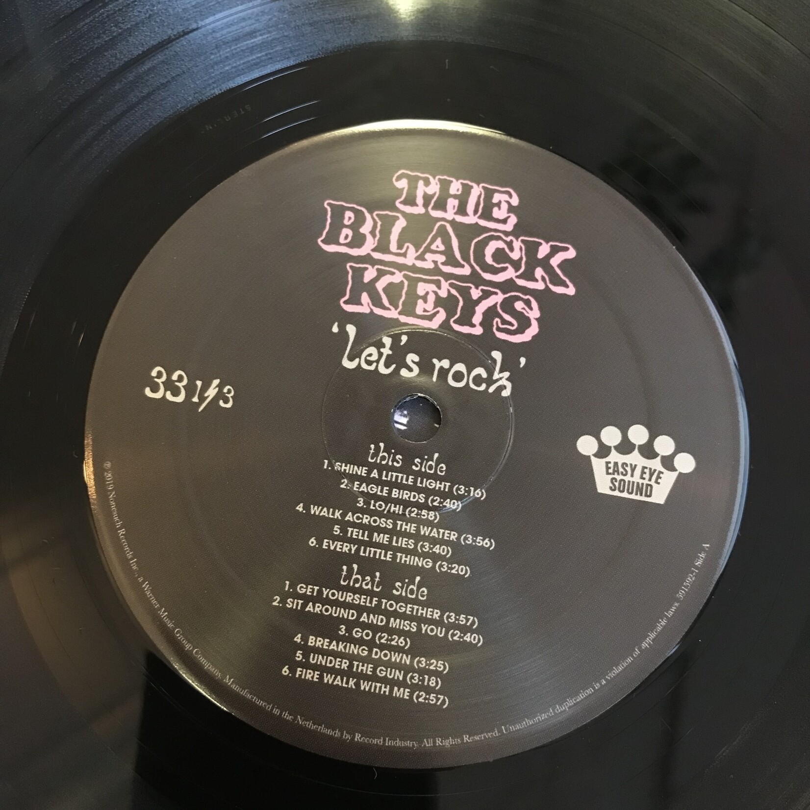 Black Keys - Let’s Rock - 591592 1 - Vinyl LP (USED)