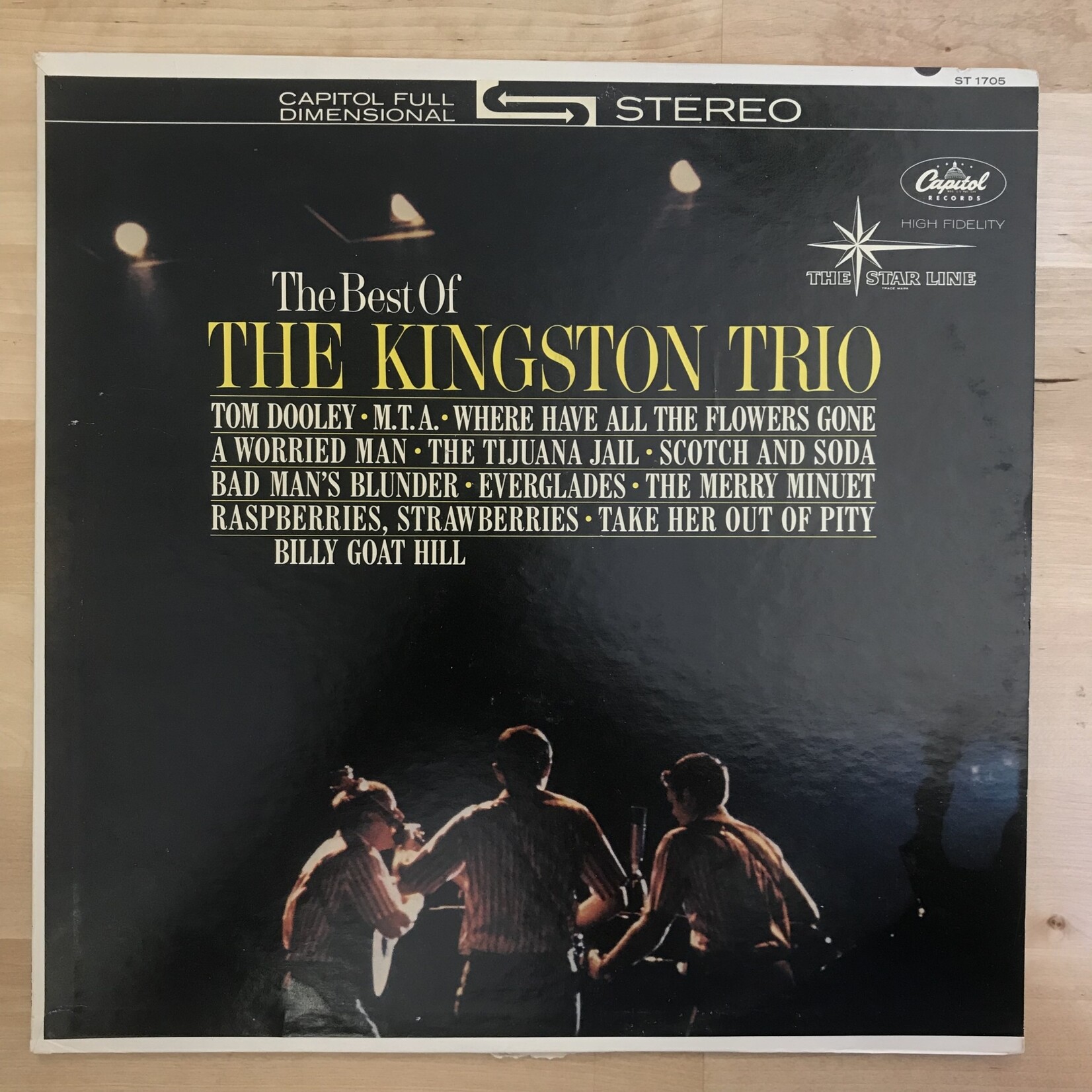 Kingston Trio - The Best Of The Kingston Trio - ST 1705 - Vinyl LP (USED)