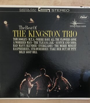 Kingston Trio - The Best Of The Kingston Trio - ST 1705 - Vinyl LP (USED)