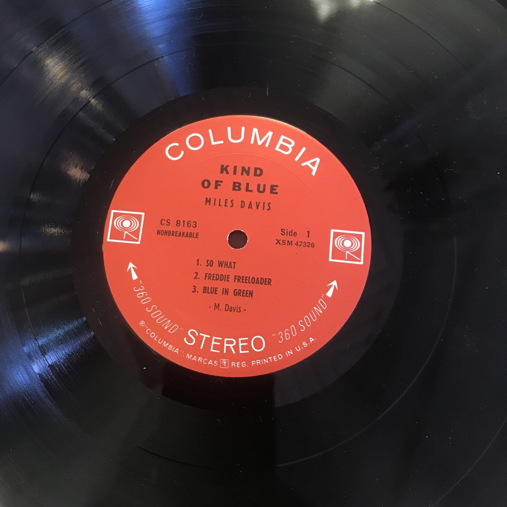 Miles Davis - Kind Of Blue (1964) - CS 8163 - Vinyl LP (USED)
