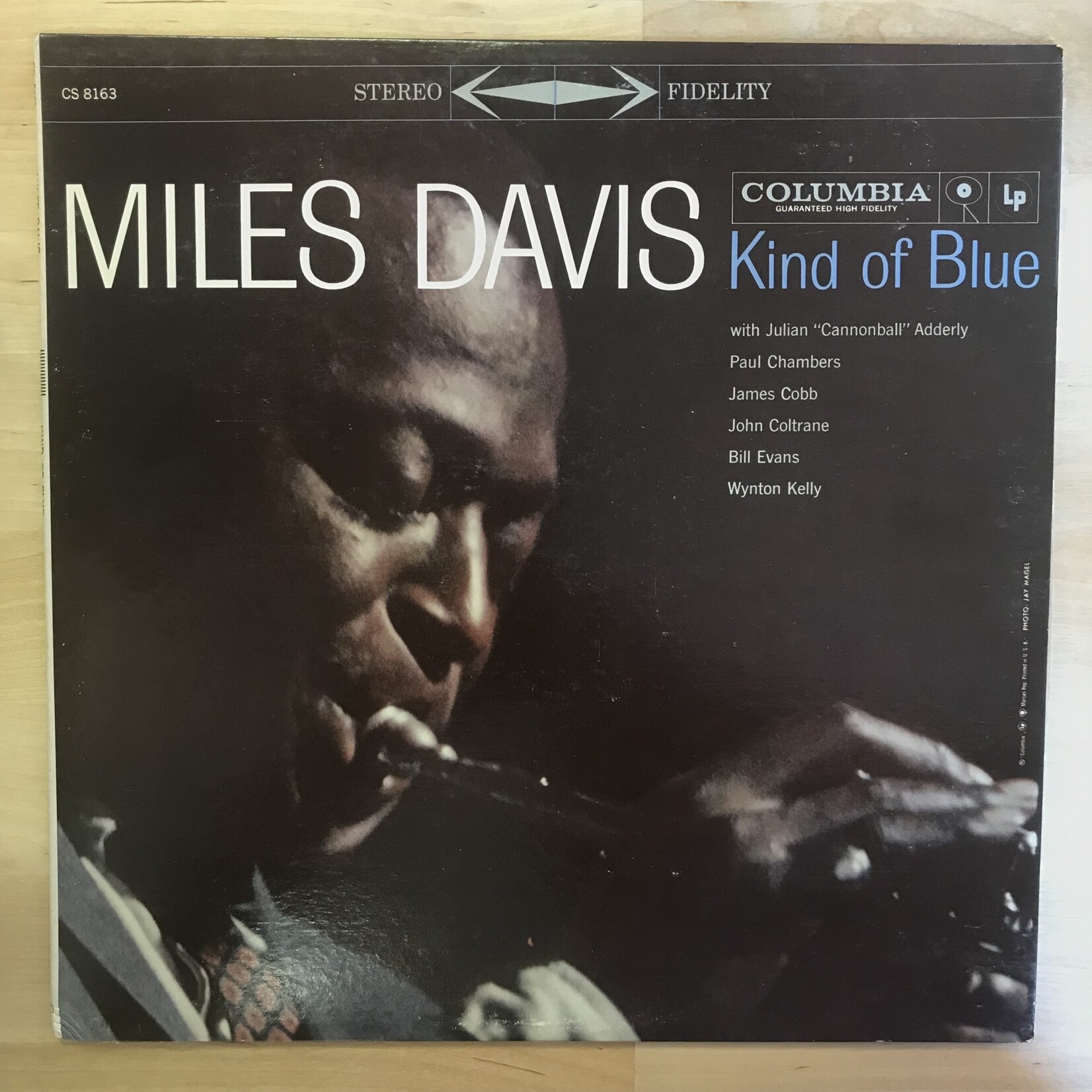 Miles Davis - Kind Of Blue (1964) - CS 8163 - Vinyl LP (USED Miles Davis - Kind Of Blue (1964) - CS 8163 - Vinyl LP (USED