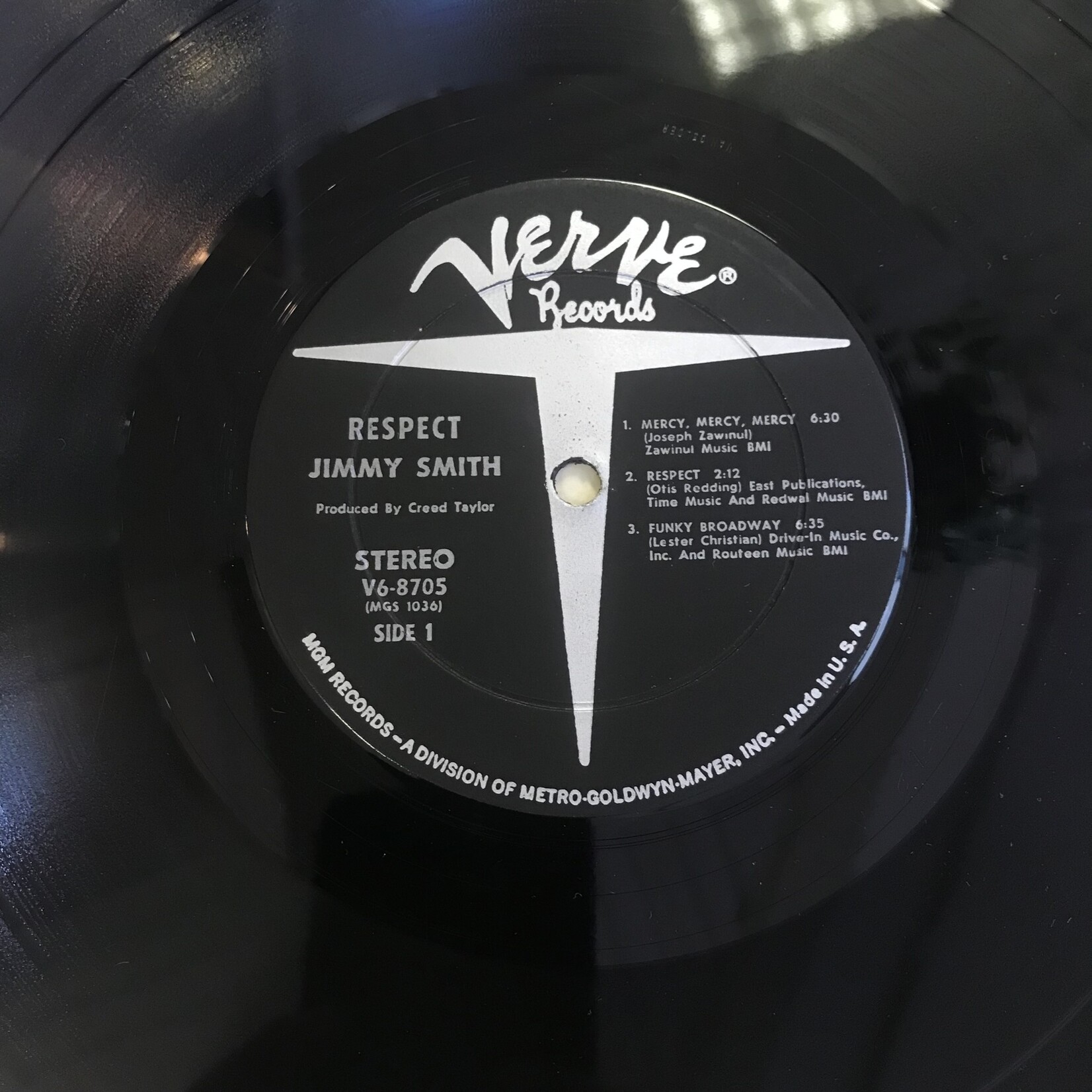 Jimmy Smith - Respect - V6 8705 - Vinyl LP (USED)