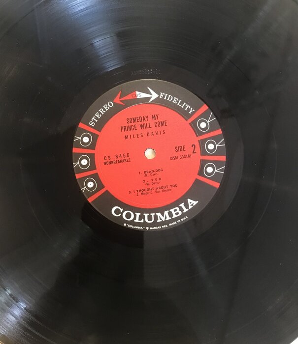 Miles Davis - Someday My Prince Will Come - CS 8456 - Vinyl LP (USED)