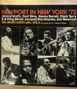 Various - Newport In New York '72 (The Jimmy Smith Jam, Vol 5) - CST 9027 - Vinyl LP (USED)