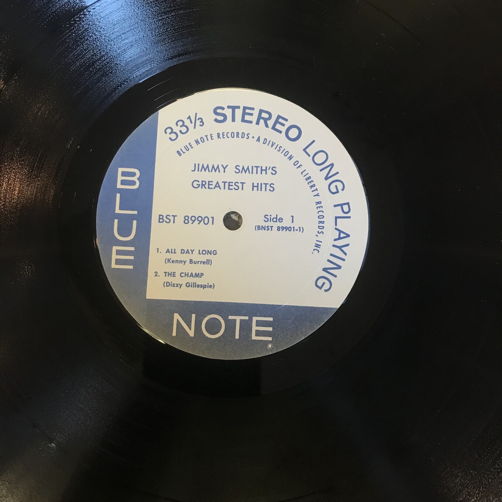 Jimmy Smith - Greatest Hits - BST 89901 - Vinyl LP (USED)