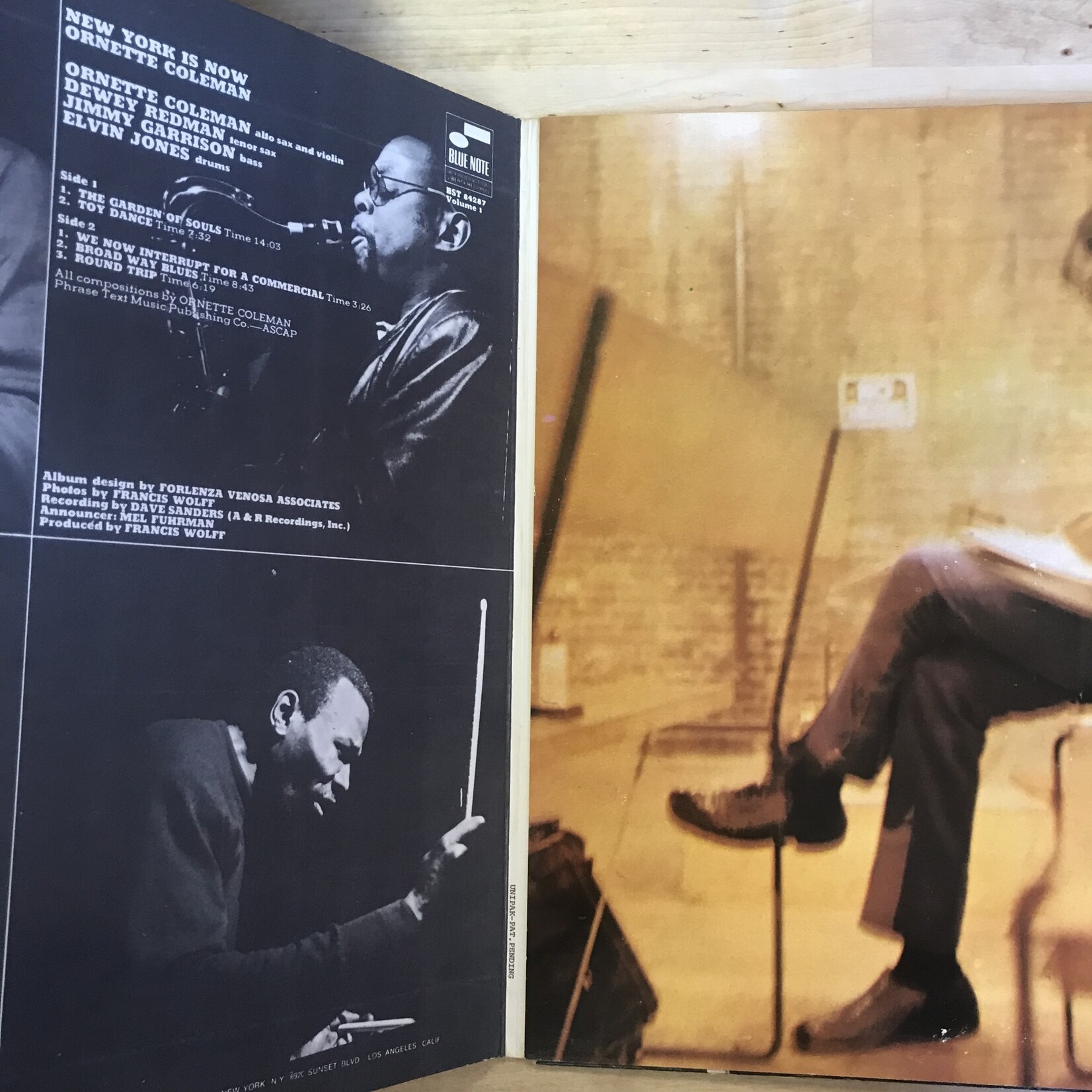 Ornette Coleman - New York Is Now - BST 84287 - Vinyl LP (USED)