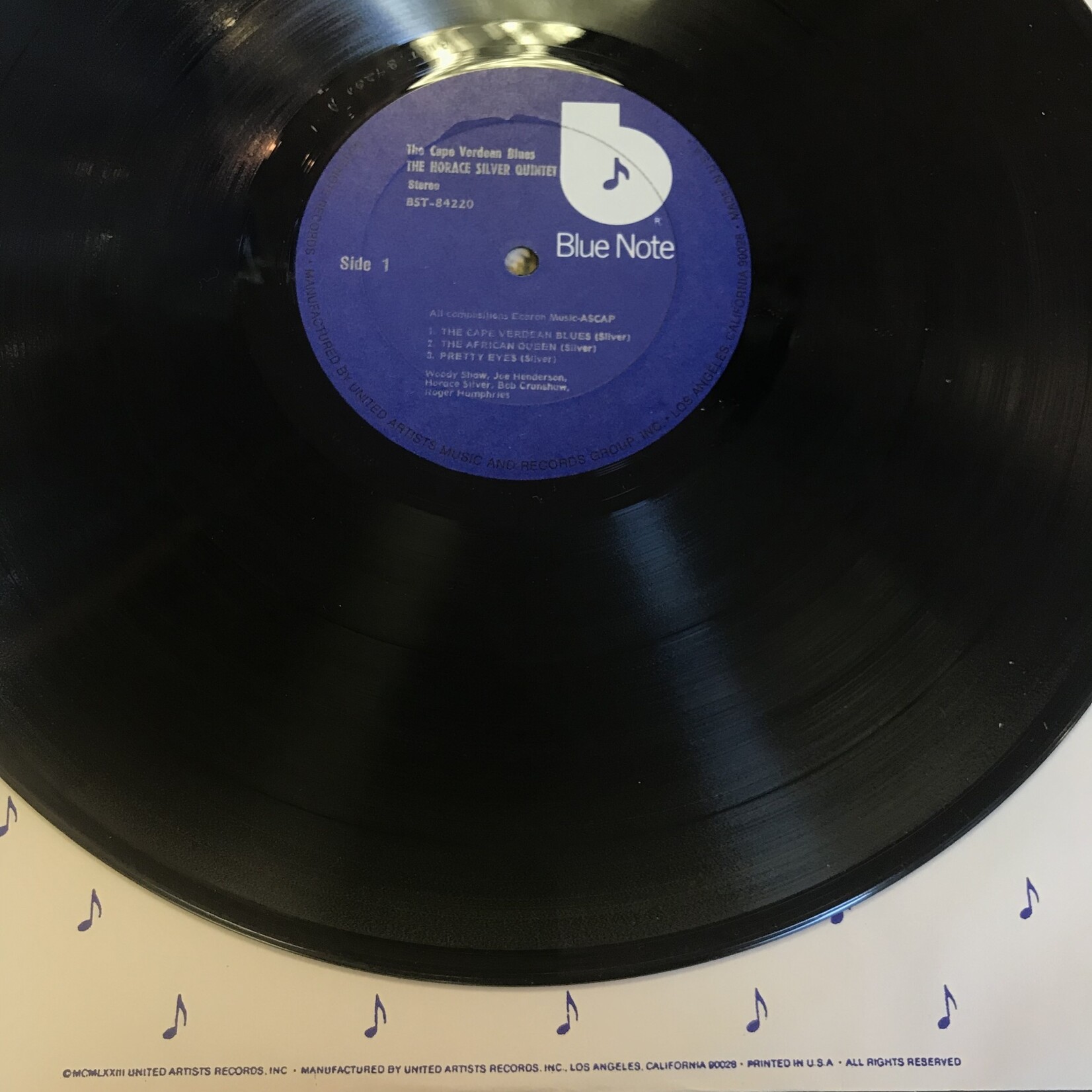 Horace Silver - Cape Verdean Blues (1973) - BST 84220 - Vinyl LP (USED)