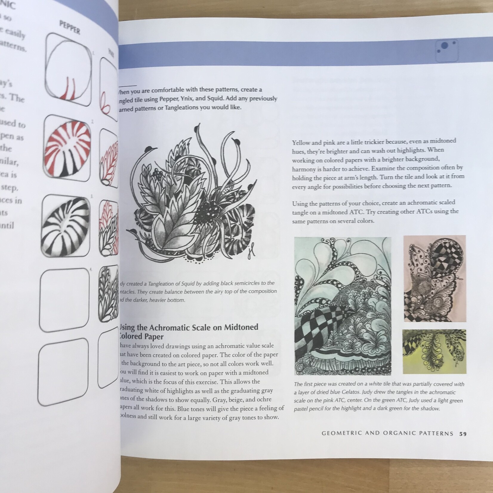 Beckah Krahula - One Zentangle A Day - Paperback (USED)