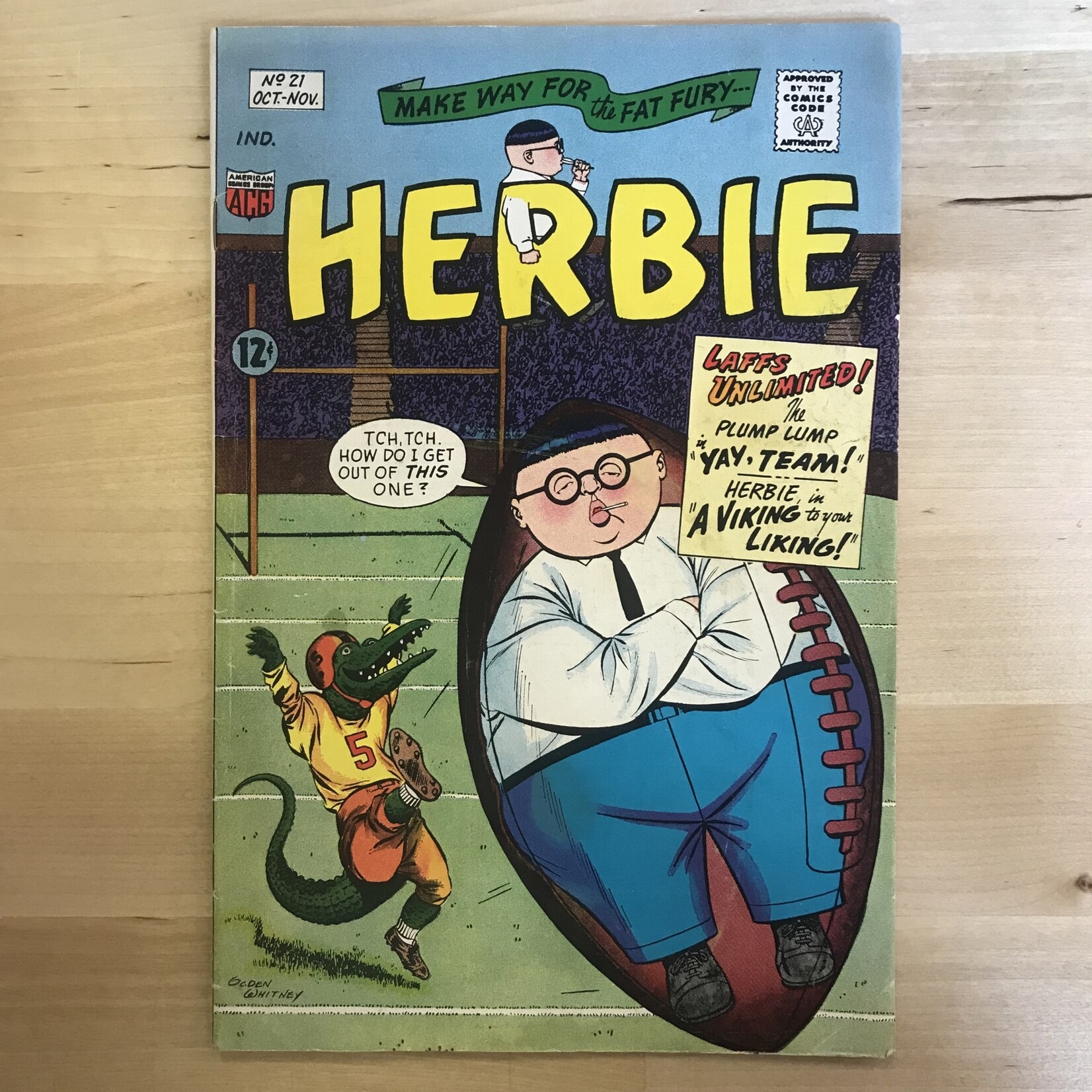 Herbie - #21 October-November 1966 - Comic Book