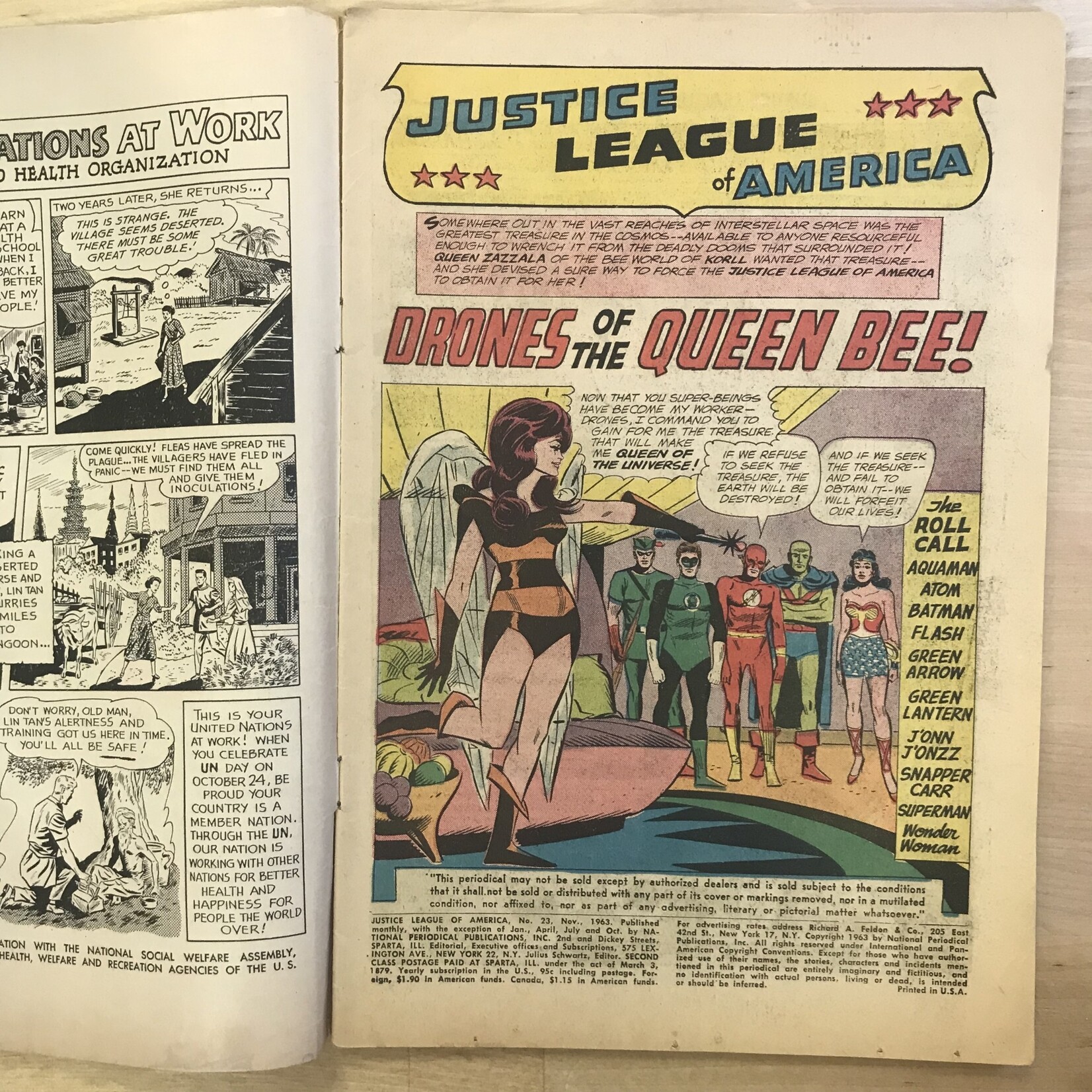 Justice League Of America - #23 November 1963 - Comic Book